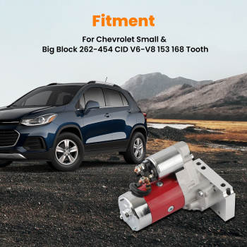 700HP SmallBig Block compatible for CHEVY HD compatible for Mini Starter Motor Red 3HP 305 350 454